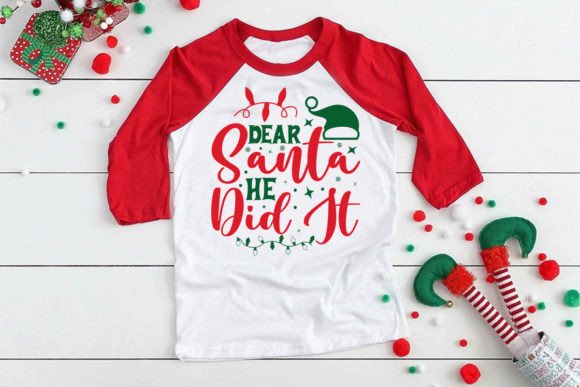 Dear Santa He Did It Embroidery Design Review