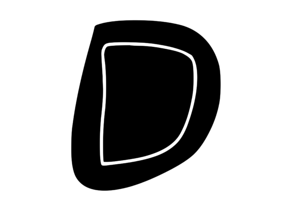 Funky Bold Skeleton Letter D Embroidery Review
