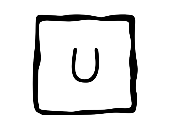 Hand Drawn Outlined Frame with Mono U Review
