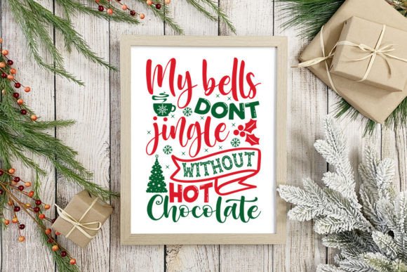 My Bells Dont Jingle Without Hot Chocola Embroidery Review